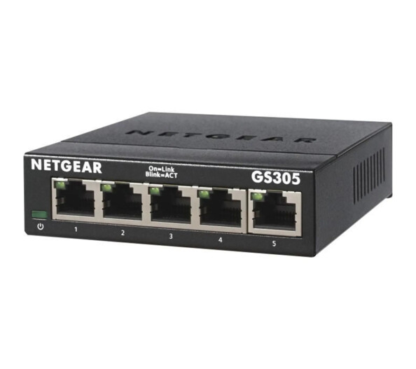 Switch NETGEAR GS305 de 5 puertos Gigabit