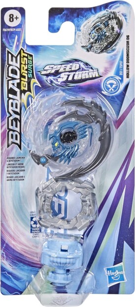 Peonza Beyblade Burst Surge Speedstorm modelo Hollow Doomscizor D6