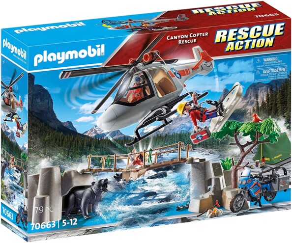 Unidad de Rescate con Helicóptero 70663 – Figuras & Accesorios