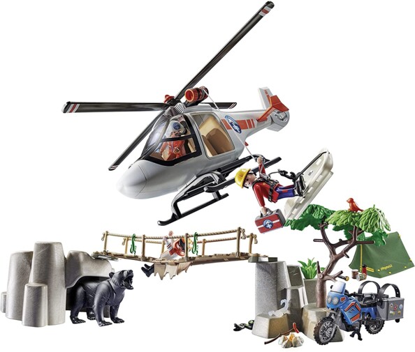 Unidad de Rescate con Helicóptero 70663 – Figuras & Accesorios