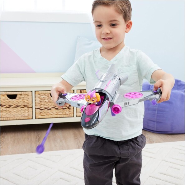 Vehículo interactivo Deluxe Patrulla Canina: La Superpelícula – Skye