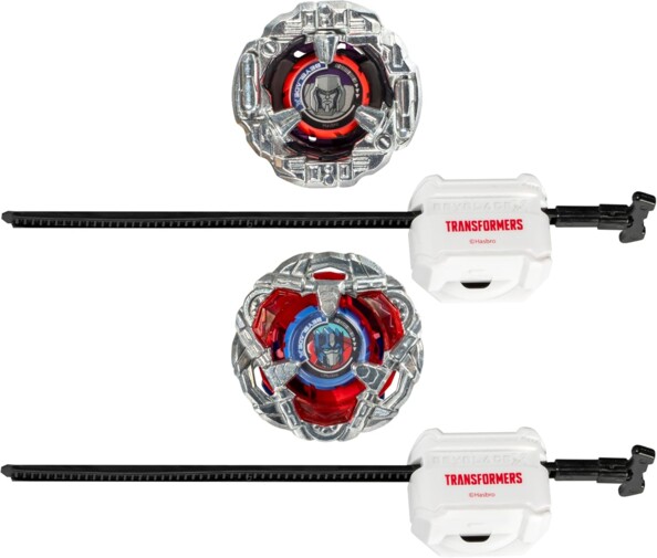 Peonzas Beyblade Optimus Prime & Megatron: duelo legendario