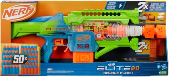 NERF Elite 2.0 Double Punch: diversión sin límites