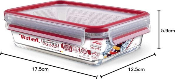 Caja de conservación Tefal 0,5 L: ideal para porciones pequeñas