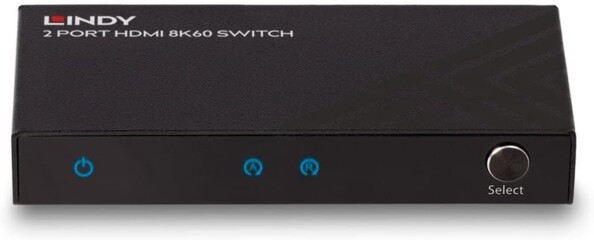 Switch HDMI 8K de 2 puertos para pantalla única