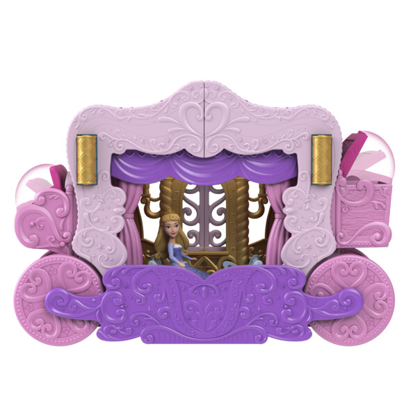 Disney Princess carruaje castillo con muñeca Aurora