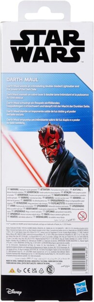 Darth Maul Titan Hero Series: acción galáctica en gran formato