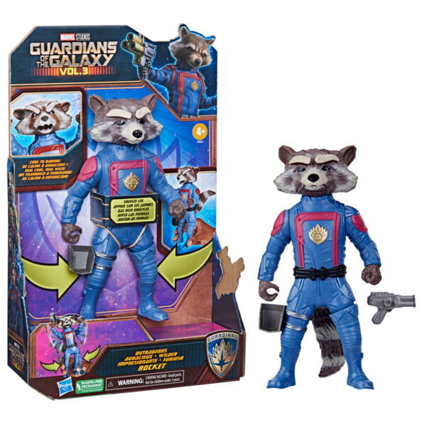 Figura articulada Rocket 20 cm Marvel los Guardianes de la Galaxia vol.3