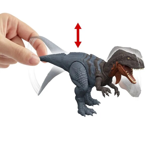 Figurita articulada Abelisaurus para aventuras jurásicas llenas de acción