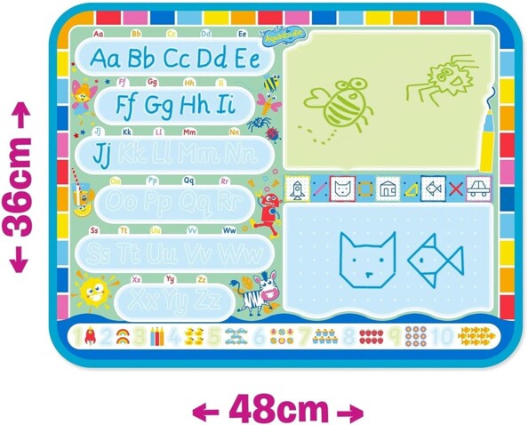 Juego educativo Mi alfombra escolar - Aquadoodle
