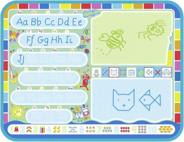 Juego educativo Mi alfombra escolar - Aquadoodle