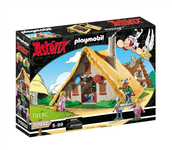 Set Playmobil Astérix con la cabaña del jefe Abraracúrcix