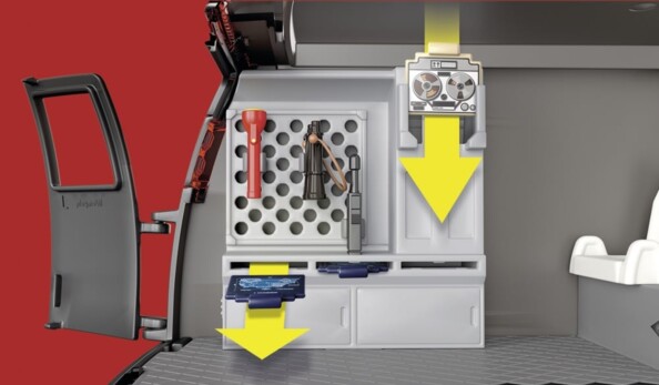 La furgoneta del Equipo A de Playmobil y sus héroes legendarios.