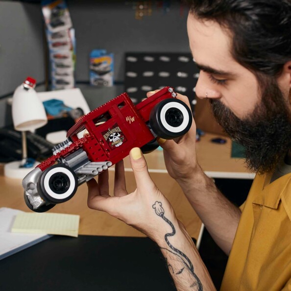 MEGA Construx Hot Wheels Coche Bone Shaker Formato XL