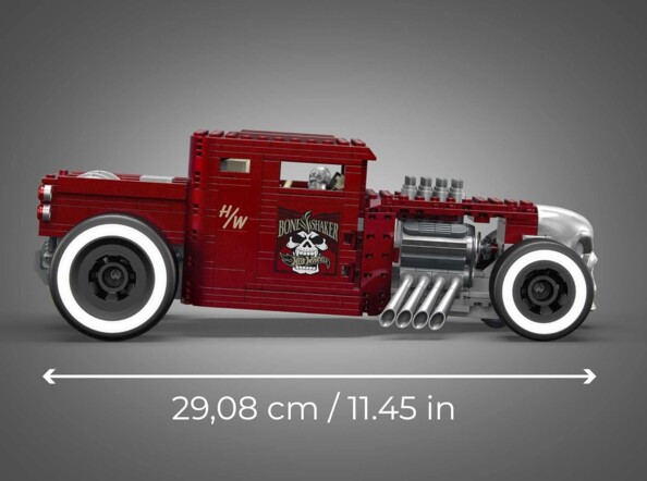 MEGA Construx Hot Wheels Coche Bone Shaker Formato XL