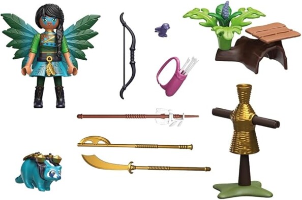 PLAYMOBIL Ayuma Starter Pack 70905 Knight Fairy con mapache