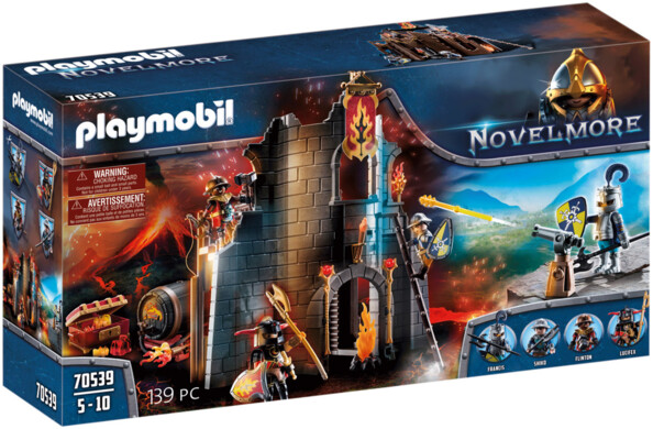 Playmobil Novelmore 70390: Mina de Lava de los Burnham Raiders
