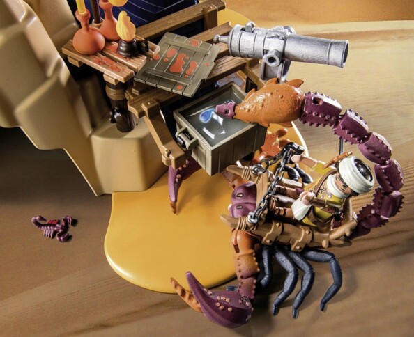 Playmobil Novelmore – Sal'ahari Sands – Base secreta con escorpión gigante
