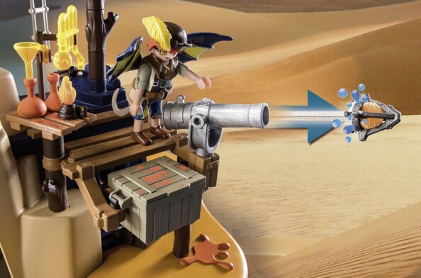 Playmobil Novelmore – Sal'ahari Sands – Base secreta con escorpión gigante