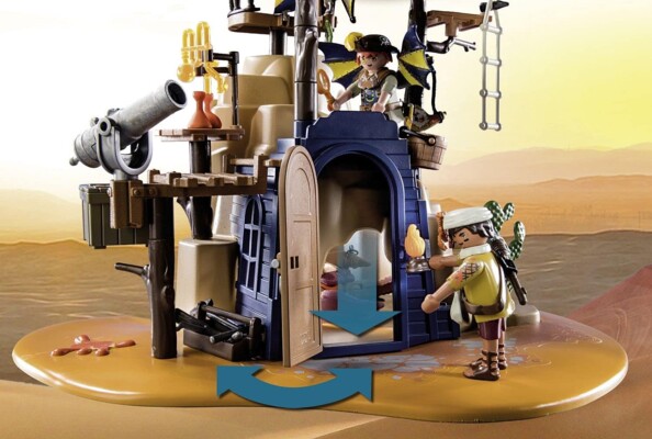 Playmobil Novelmore – Sal'ahari Sands – Base secreta con escorpión gigante