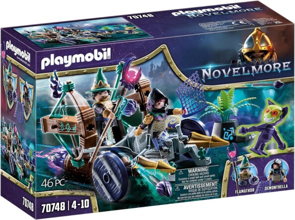  Playmobil Novelmore Violet Vale – Vehículo con catapulta
