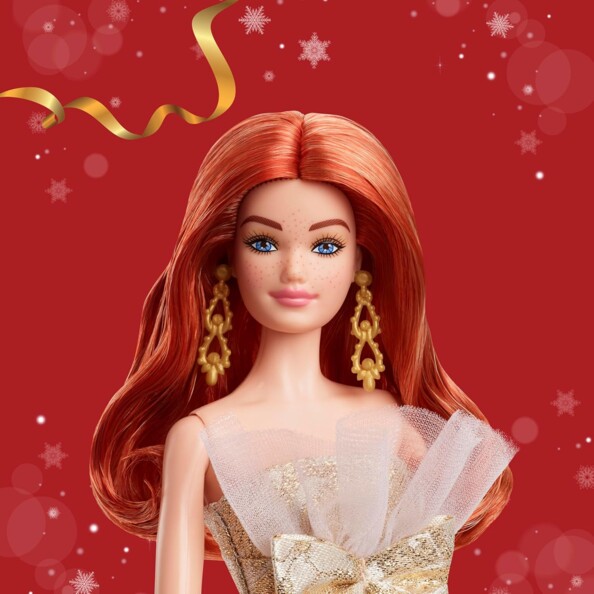 Barbie Holiday 2025 pelirroja Barbie Signature