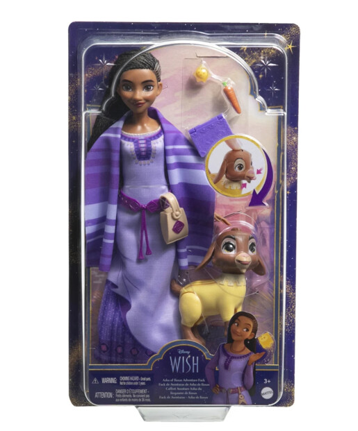 Muñeca Disney Wish Asha del Reino de las Rosas