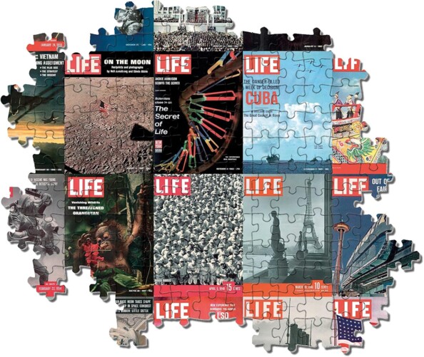 Puzzle Clementoni 1000 piezas Life Covers
