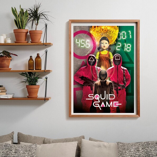 Rompecabezas Squid Game Netflix 1000 piezas Clementoni
