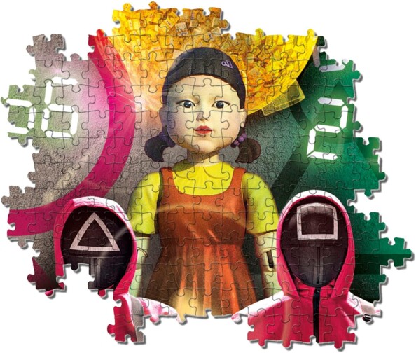 Rompecabezas Squid Game Netflix 1000 piezas Clementoni