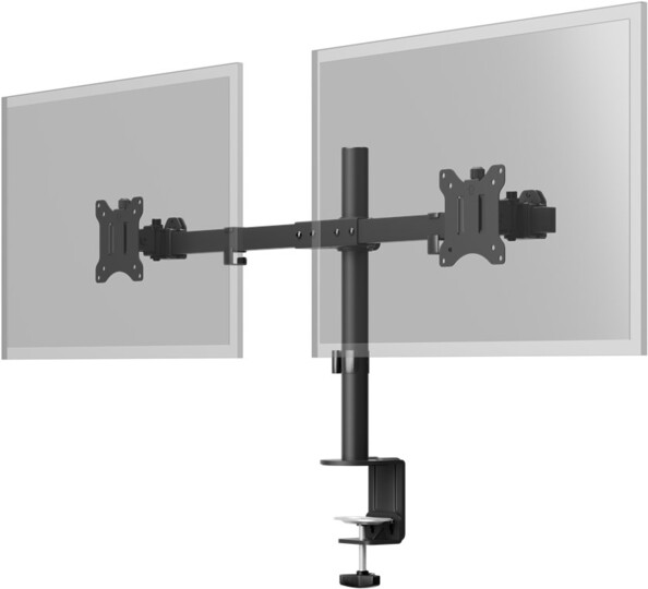 Soporte de escritorio para 2 monitores de 17 a 32"