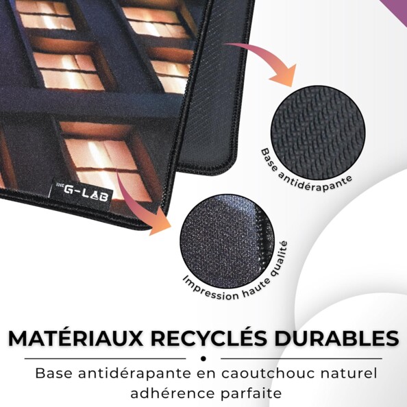 Alfombrilla gaming XXL PAD CYBERCITY 900 × 400 mm