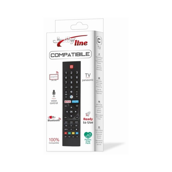 Mando compatible Panasonic con infrarrojos y Bluetooth