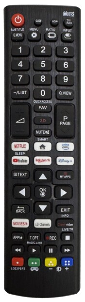 Mando a distancia compatible LG