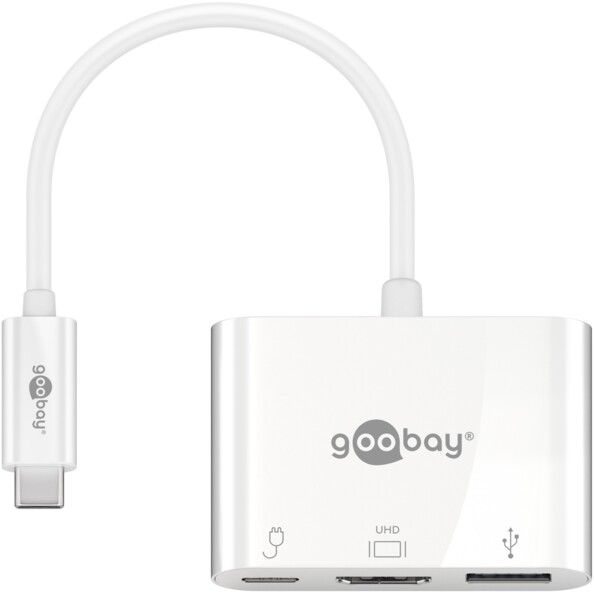 Adaptador USB-C multipuerto HDMI, USB-A y Power Delivery 60 W