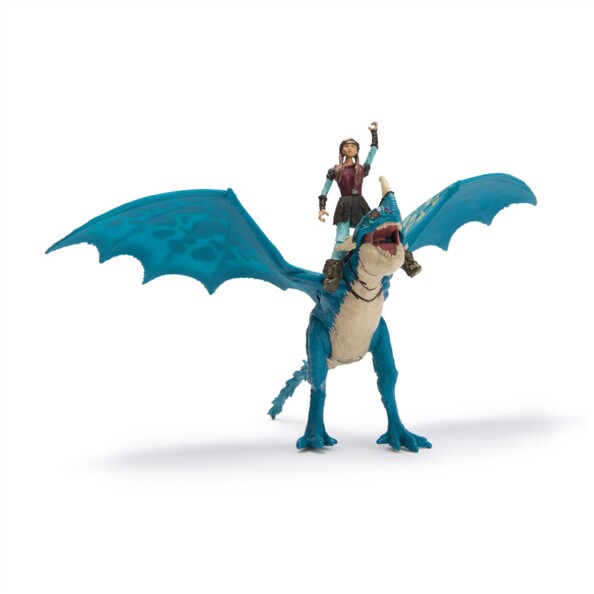 DreamWorks Dragons figura Deadly Nadder 25 cm con Astrid