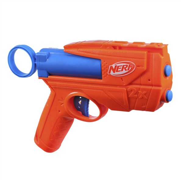NERF N Series Ward Lanzador compacto con 2 dardos N1