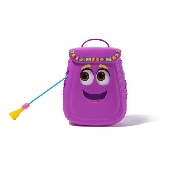 Mochila Dora la Exploradora con accesorios de aventura