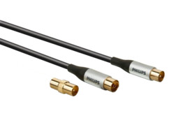 Cable coaxial male/hembra HD 5m Philips SWV3134S