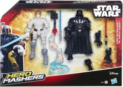 Juguetes de Star Wars "Hero Mashers" - Luke y Darth Vader
