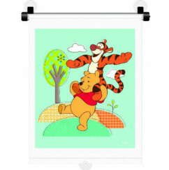 Parasol enrollable de Winnie the Pooh