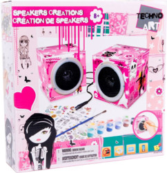 Altavoces personalizables Techno ARTT - Rosa