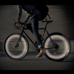Luces LED para ruedas de bicicleta: visibilidad y estilo