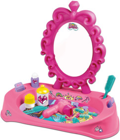 El tocador de Barbie en tamaño real