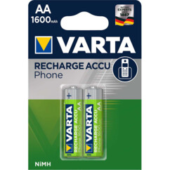 Pilas recargables Varta AA Special DECT: energía duradera