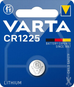 Pila botón Varta CR1225: potencia compacta y fiable