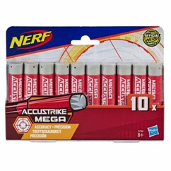 10 dardos de espuma ACCUSTRIKE MEGA