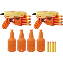 2 blasters Nerf Alpha Strike Fang QS-4