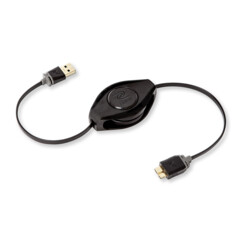 Cable retráctil USB 3.0: velocidad y comodidad en un solo accesorio