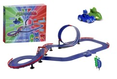 Circuito de coches eléctricos Pyjamasques con looping